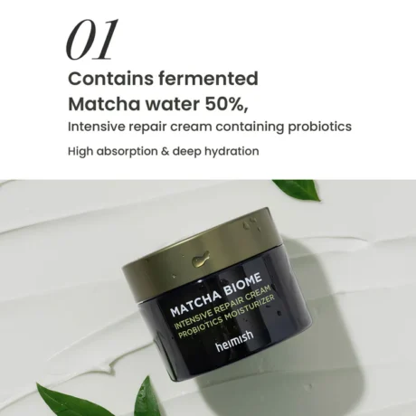 matcha biome repair cream9