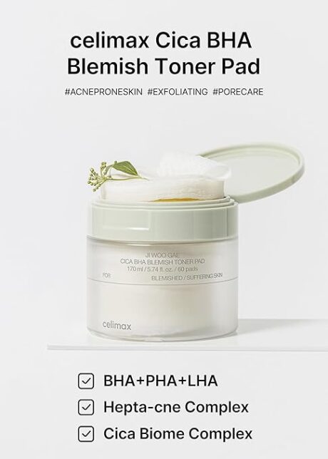 cica bha blemish toner pad 2