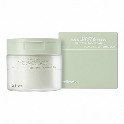 cica bha blemish toner pad