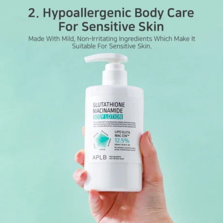 glutathione niacinamide body lotion13