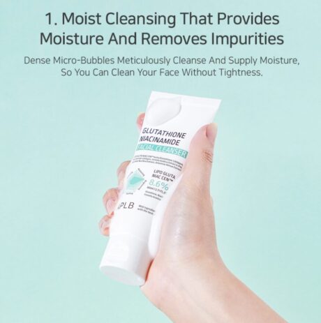 glutathione niacinamide facial cleanser 7