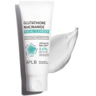 glutathione niacinamide facial cleanser