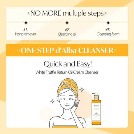 return oil cream cleanser 4