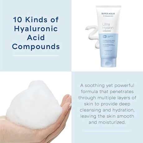 ultra hyalron cleansing foam 3