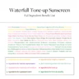 waterfull tone up sunscreen 8