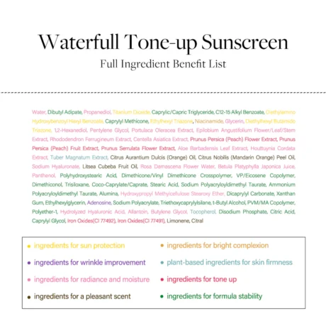 waterfull tone up sunscreen 8