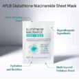 glutathione niacinamide sheet mask 6