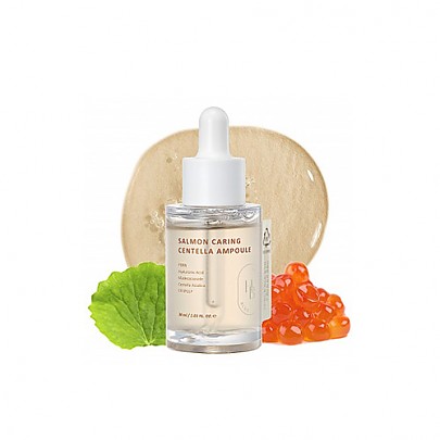 salmon caring centella ampoule