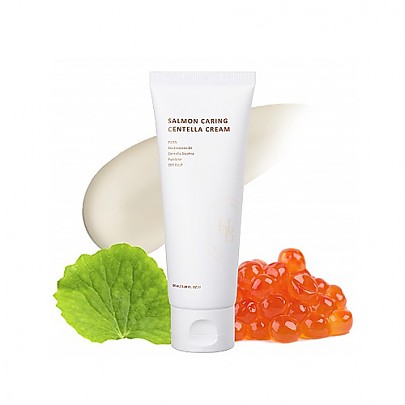 salmon caring centella cream